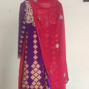 Party wear Anarkali suit